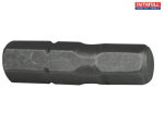 Faithfull FAISBH Hexagon Screwdriver Bit Hexagon (3 Pack)