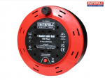 Faithfull Cable Reel 4-Socket 10mtr 240v 10A