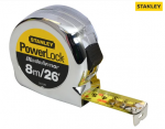 Stanley PowerLock? BladeArmor? Pocket Tape Measure 8mtr / 25'