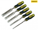 Stanley FatMax? Bevel Edge Chisel Set 6 12 18 25 & 32mm