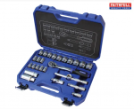 Faithfull Metric Socket Set 3/8" Square Drive 26 Piece