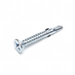 Steel Countersunk Phillips Winged Light Section Self Drilling Tek Screw