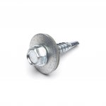 Steel Hexagon Light Section Self Drilling Tek Screw c/w 16mm Washer