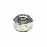 Steel Hexagon Full Nut BSW Grade A Zinc Plated BS1083