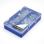 Assorted Hexagon Set Screws & Nuts Zinc & Yellow