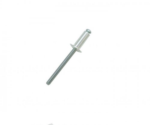 Aluminium Dome Head Peel Rivet: 4.8mm: 18mm (Grip 9.5 to 12.0mm): Single Unit