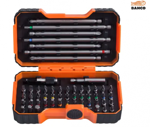 Bahco Colour Coded Bit Set 54 Piece