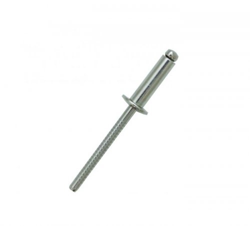 Stainless Steel Dome Head Blind Rivet Grade A2: 3mm: 16mm (Grip 10.5 to 12.5mm): Single Unit