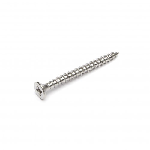Stainless Steel Countersunk Pozi Chipboard Screw Grade A2