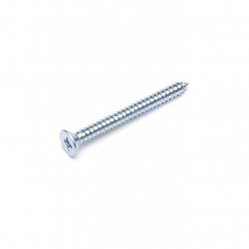 Countersunk Pozi Self Tapping Screw Type AB Zinc Plated BS4174: 4g (2.9mm): 1/2" (13mm): Single Unit