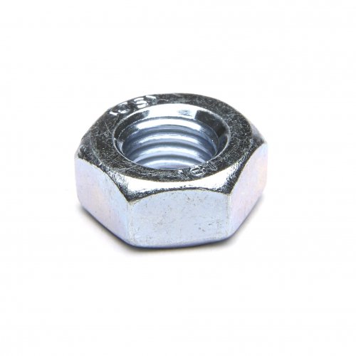 Steel Hexagon Full Nut Grade 8 Zinc Plated DIN934: M4: Single Unit
