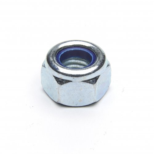 Steel Nylon Inserted Self Locking Nut P Type Grade 8 Zinc Plated DIN982: M5: Single Unit